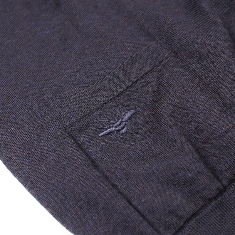 Dior Homme Dior Homme Cardigan Bee Embroidery 463m201bt532 Wool Cardigan Men's