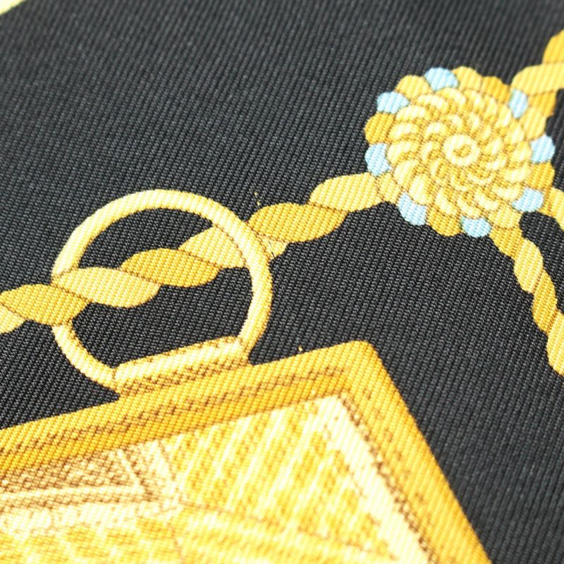 Hermes Polo Shirt Twill Raine Poste Et Cavalerie Silk Cotton Blouse Women Used B