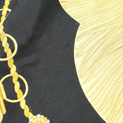 Hermes Polo Shirt Twill Raine Poste Et Cavalerie Silk Cotton Blouse Women Used B