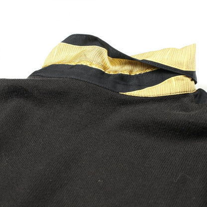 Hermes Polo Shirt Twill Raine Poste Et Cavalerie Silk Cotton Blouse Women Used B