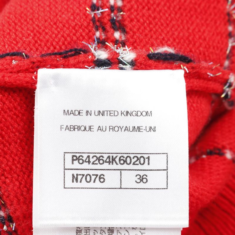 Chanel Knit P64264k60201 Cashmere Knit Women Used a