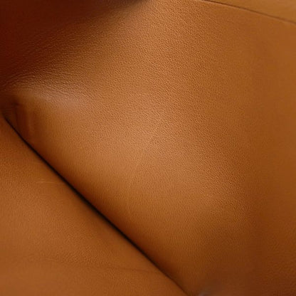 Hermes Bifold Wallet Jura Sikkim Gold Silver Hardware Brown Compact Wallet