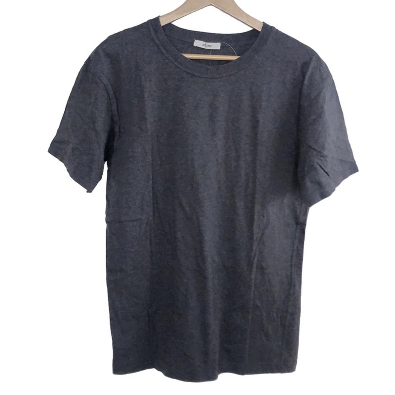 Celine Short Sleeve T-shirt Size XS Men's - Dark Grey Crew Neck