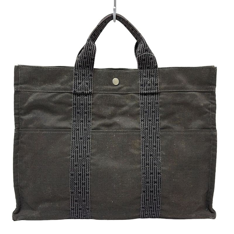 Hermes Handbag Yale Line Tote MM Gray Old Shape Hardware