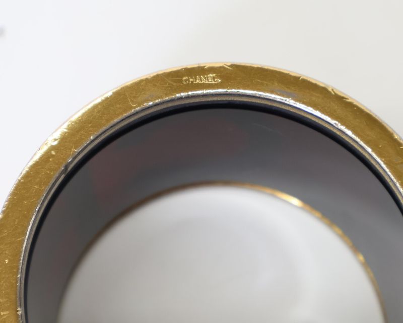 Chanel Logo Bangle