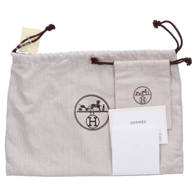 Hermes □R Lizard Svhardware Clutch Bag