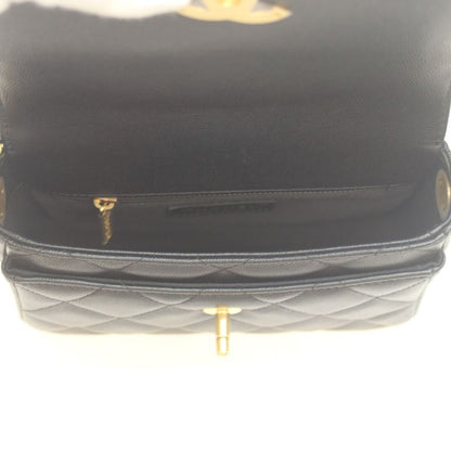 Chanel As4907 Black Caviar Skin Mini Flap Chain Shoulder Bag Shoulder Bag Black