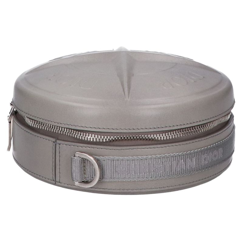 DIOR X Stone Island Similar Compass Motif Round Crossbody Bag