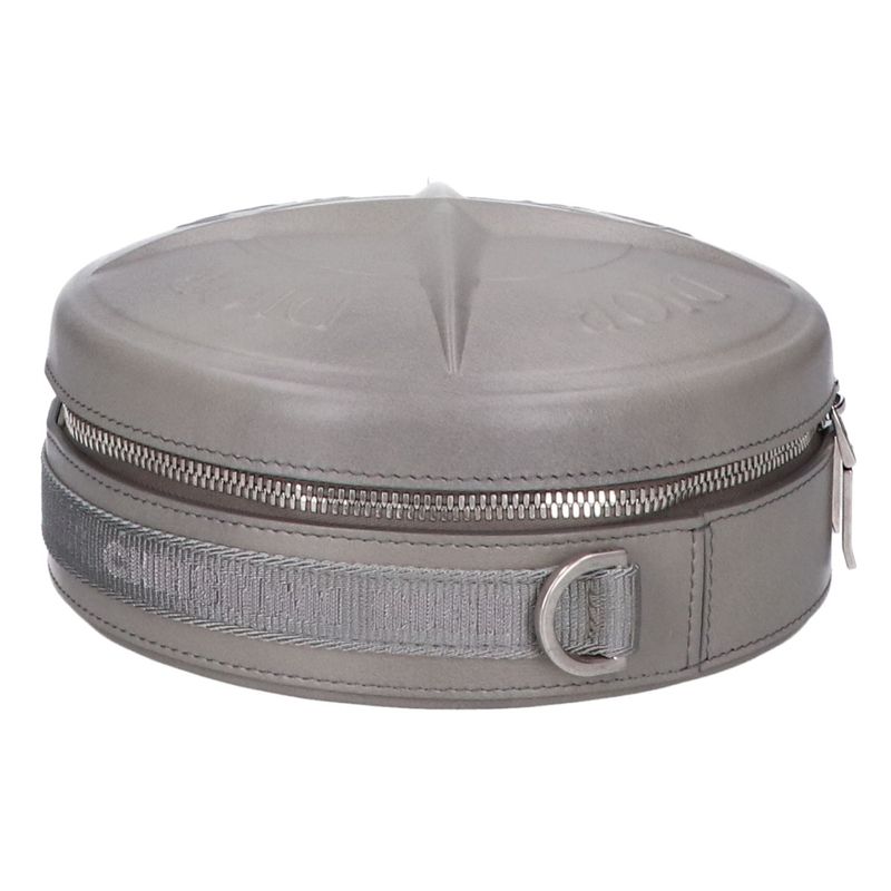 DIOR X Stone Island Similar Compass Motif Round Crossbody Bag