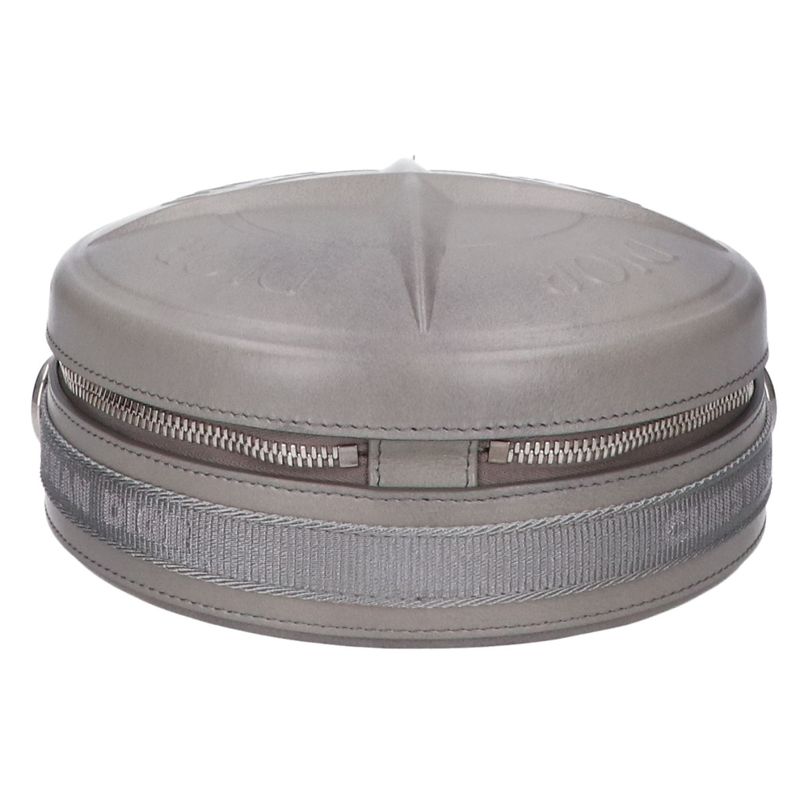 DIOR X Stone Island Similar Compass Motif Round Crossbody Bag