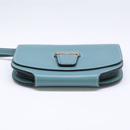 Hermes Mini Conveyor Vaux-evercolor Shoulder Wallet Stamped □R