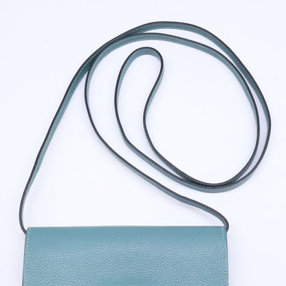 Hermes Mini Conveyor Vaux-evercolor Shoulder Wallet Stamped □R