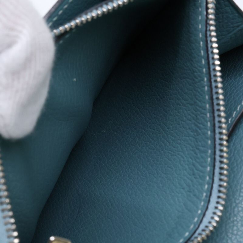 Hermes Mini Conveyor Vaux-evercolor Shoulder Wallet Stamped □R