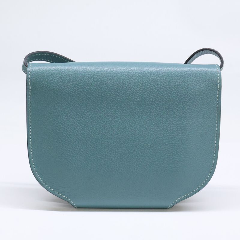 Hermes Mini Conveyor Vaux-evercolor Shoulder Wallet Stamped □R