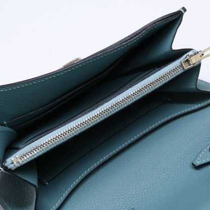 Hermes Mini Conveyor Vaux-evercolor Shoulder Wallet Stamped □R