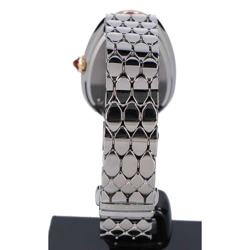 Bvlgari Bulgari Beautiful Sp33wspd Serpenti Seduttori Diamond Bezel Quartz
