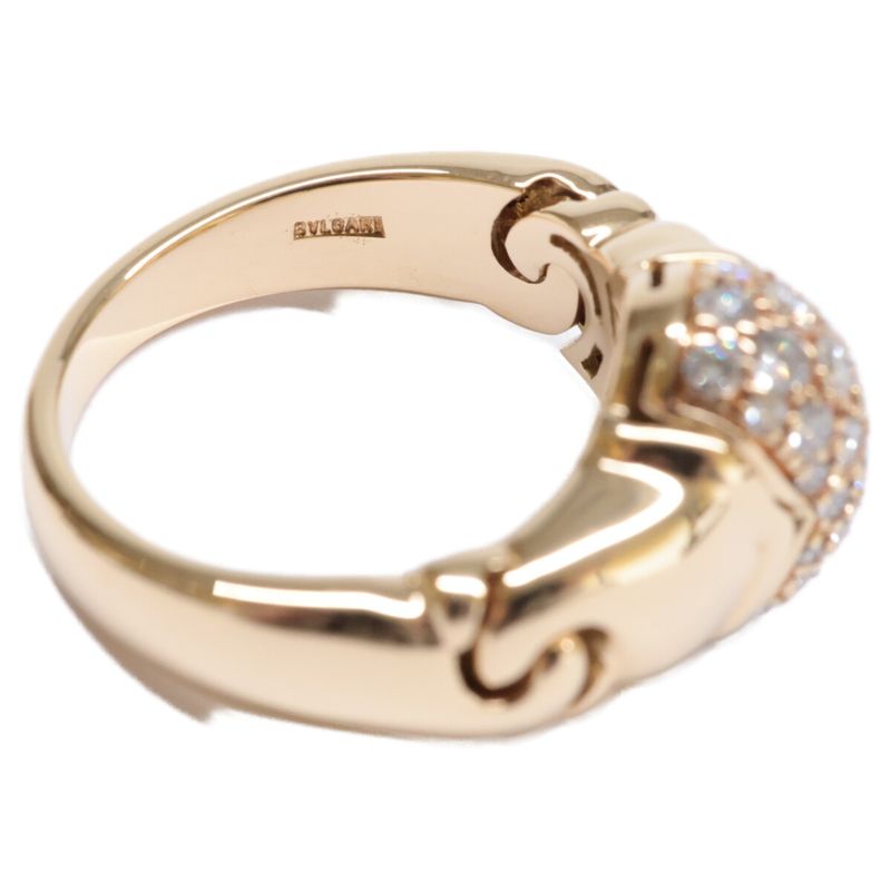 Bvlgari Bulgari 750 Doppio Cuore Diamond Size 9