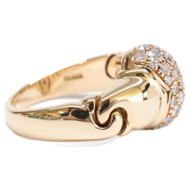 Bvlgari Bulgari 750 Doppio Cuore Diamond Size 9