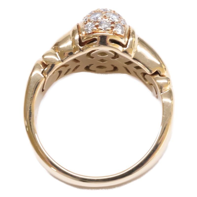 Bvlgari Bulgari 750 Doppio Cuore Diamond Size 9