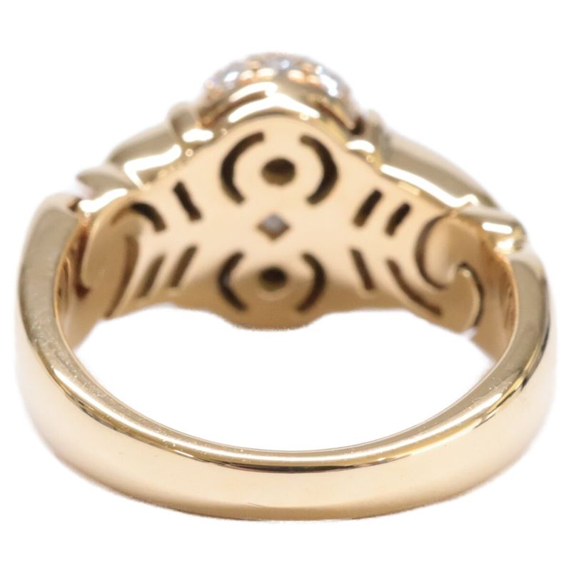 Bvlgari Bulgari 750 Doppio Cuore Diamond Size 9