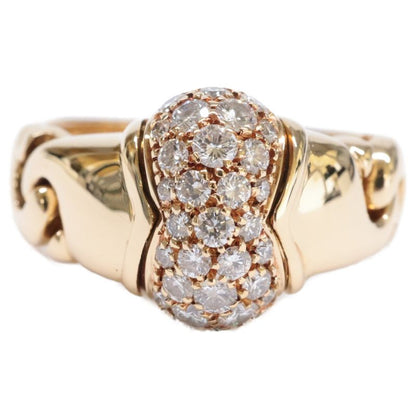 Bvlgari Bulgari 750 Doppio Cuore Diamond Size 9