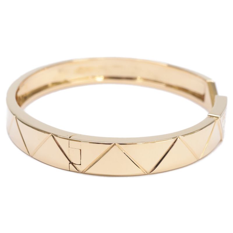 Prada 1jb389 750 Eternal Gold Triangle Logo Bracelet M