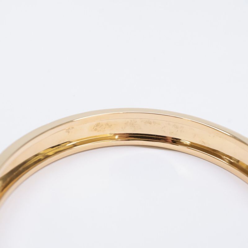 Prada 1jb389 750 Eternal Gold Triangle Logo Bracelet M