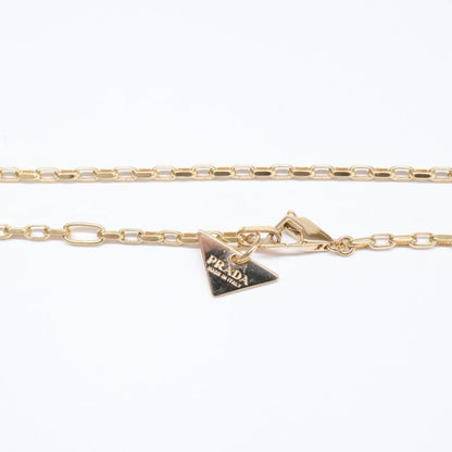 Prada 1jca37 750 Eternal Gold With Small Triangle Pendant