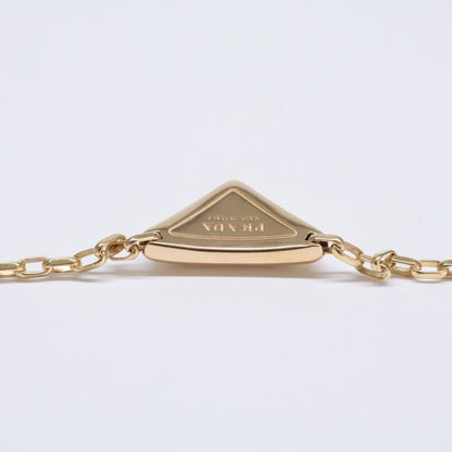 Prada 1jca37 750 Eternal Gold With Small Triangle Pendant