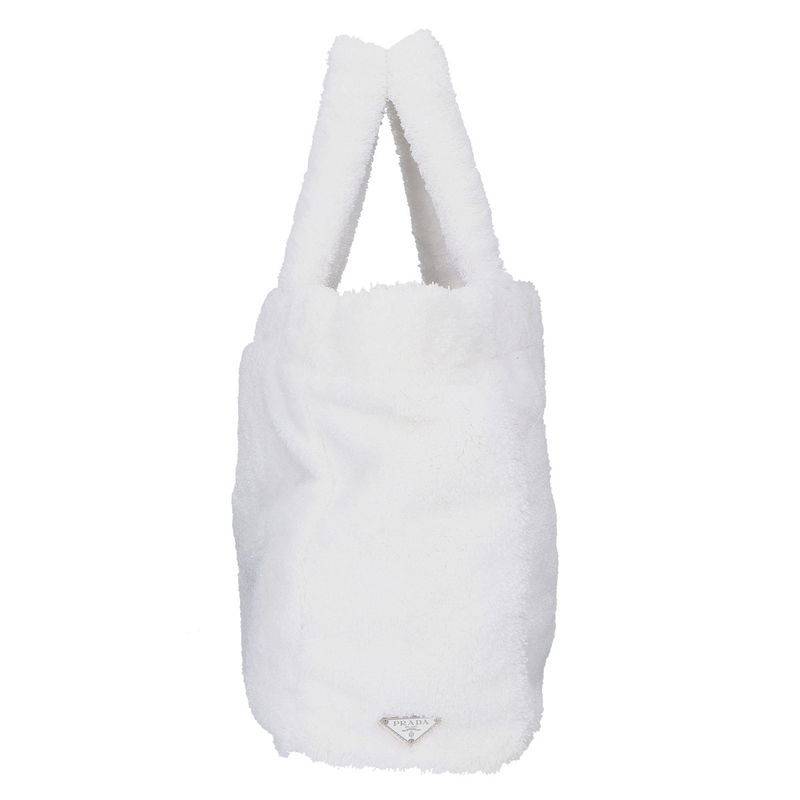 Prada 1bg130 Triangle Plate Front Logo Pile Terry