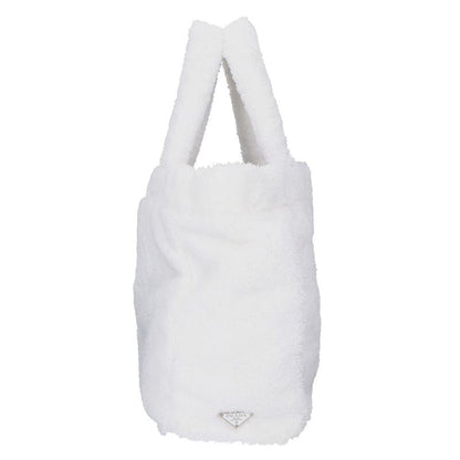 Prada 1bg130 Triangle Plate Front Logo Pile Terry