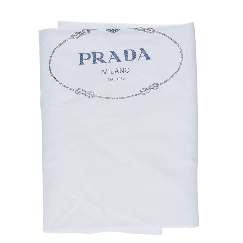 Prada 1bg130 Triangle Plate Front Logo Pile Terry