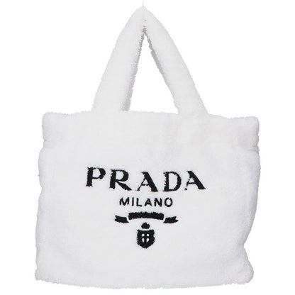 Prada 1bg130 Triangle Plate Front Logo Pile Terry