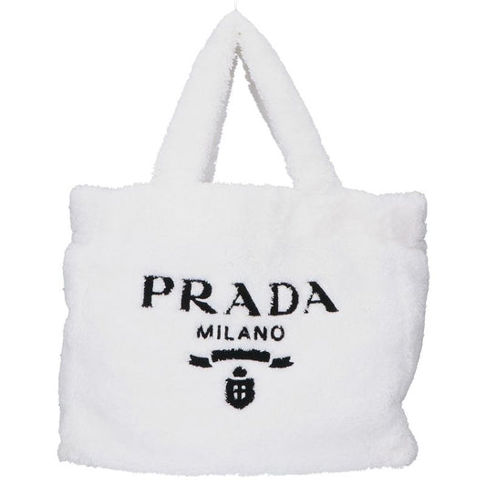 Prada 1bg130 Triangle Plate Front Logo Pile Terry