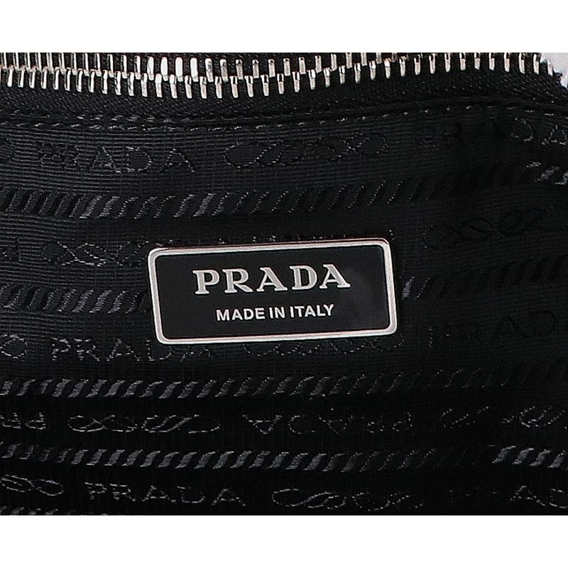 Prada 1bg130 Triangle Plate Front Logo Pile Terry