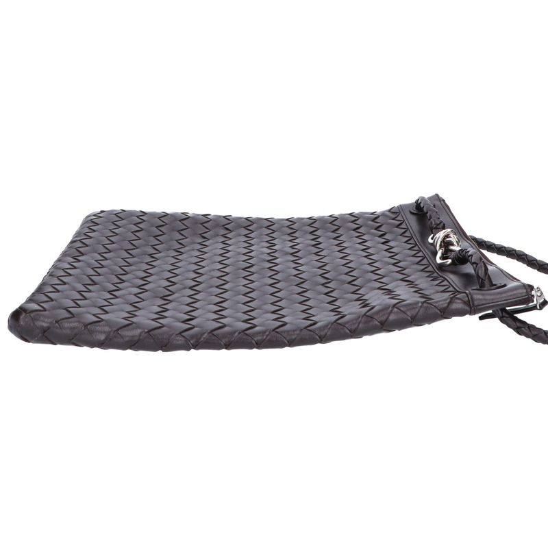 Bottega Veneta Similar Intrecciato Leather Flat Andiamo Messenger