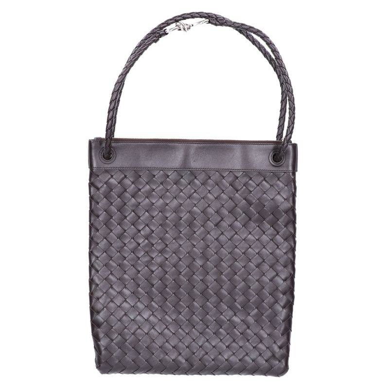 Bottega Veneta Similar Intrecciato Leather Flat Andiamo Messenger