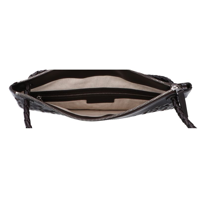 Bottega Veneta Similar Intrecciato Leather Flat Andiamo Messenger