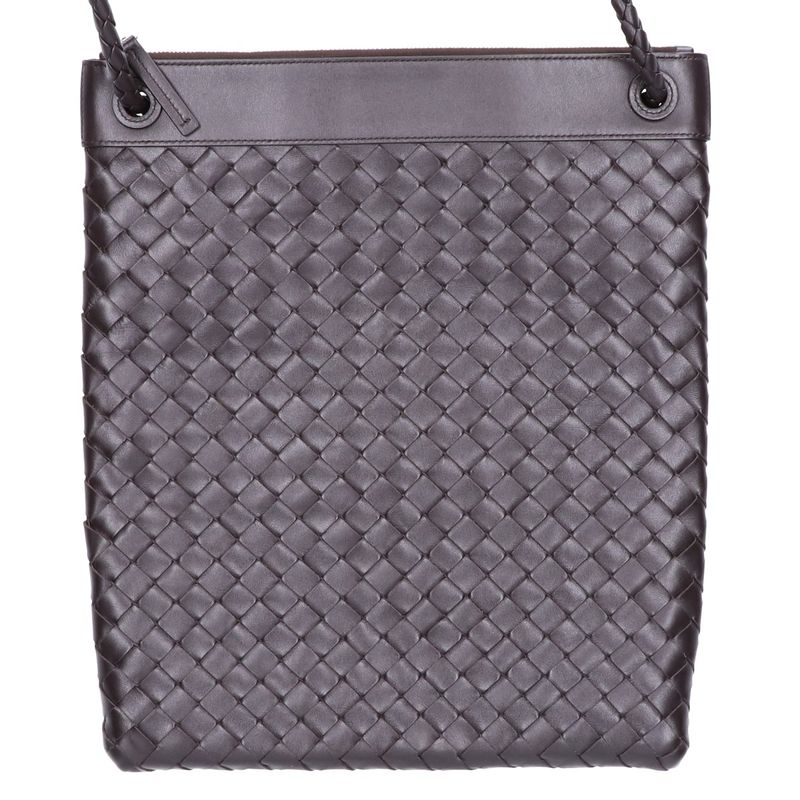 Bottega Veneta Similar Intrecciato Leather Flat Andiamo Messenger