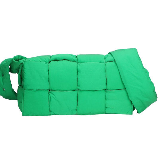 Bottega Veneta 628951 Maxi Intrecciato Nylon Padded Tech Cassette Medium