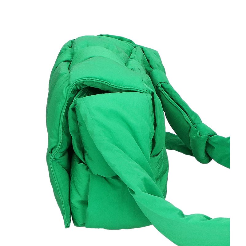 Bottega Veneta 628951 Maxi Intrecciato Nylon Padded Tech Cassette Medium