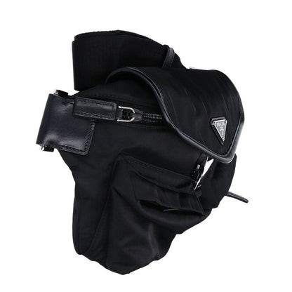Prada Beautiful 2vh174 Re-nylon X Leather Body Bag