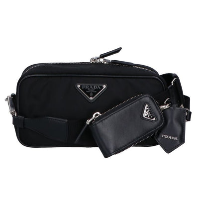 Prada Beautiful 1bh197 Re-nylon With Triangle Logo Pouch