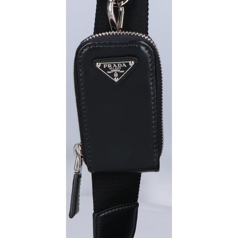 Prada Beautiful 1bh197 Re-nylon With Triangle Logo Pouch