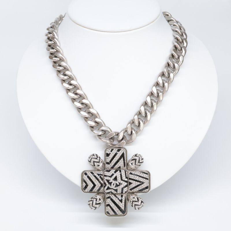 Chanel Beautiful A23K Coco Mark Star Rhinestone Pendant