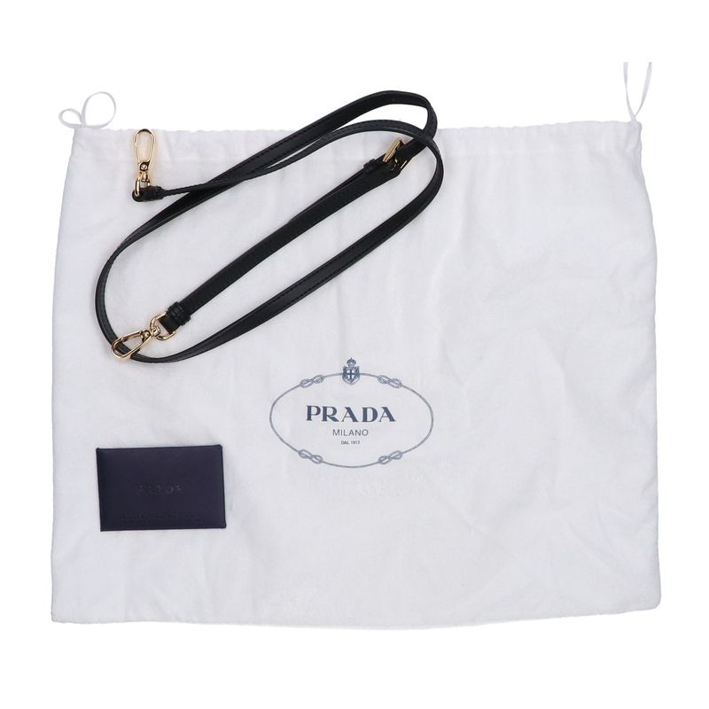Prada 1ba212 Saffiano Cuir Pannier 2-way Shoulder Bag