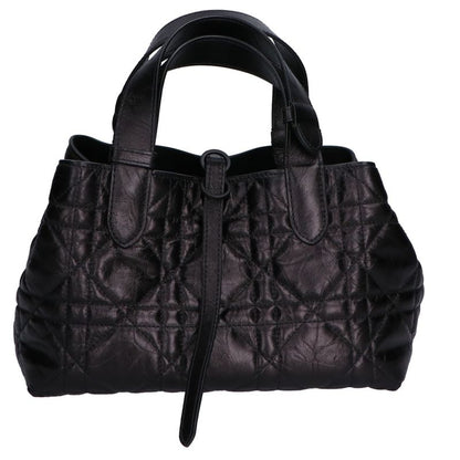 Christian DIOR Similar Macrocanage Crinkled Calfskin Toujours Bag Small