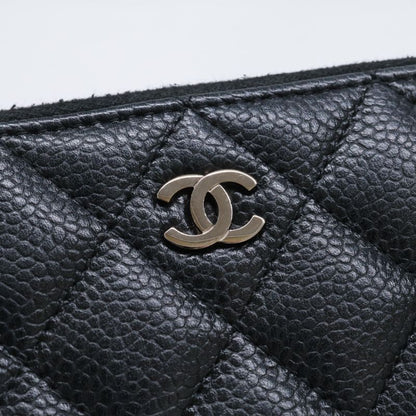 Chanel 16th Ap0242 Caviar Skin Classic Long Zipped Wallet