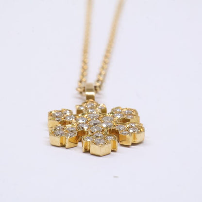 Bvlgari Bulgari 750yg Snowflake Diamond