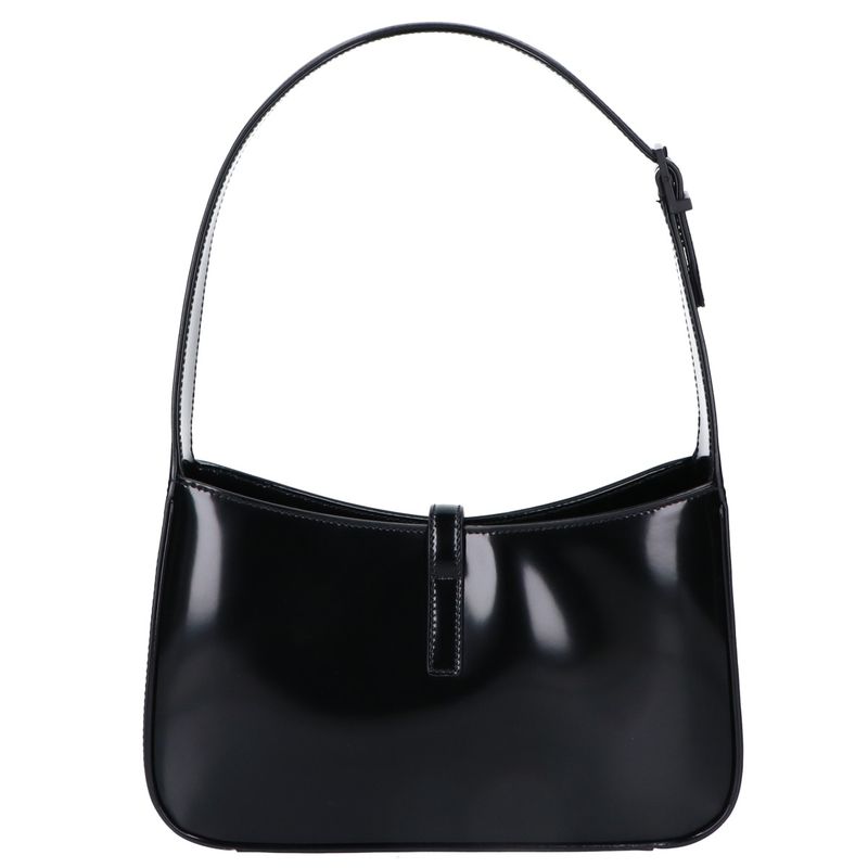 Saint Laurent Paris Similar 657228 5A7 Le Sancasset Patent Leather Hobo Bag